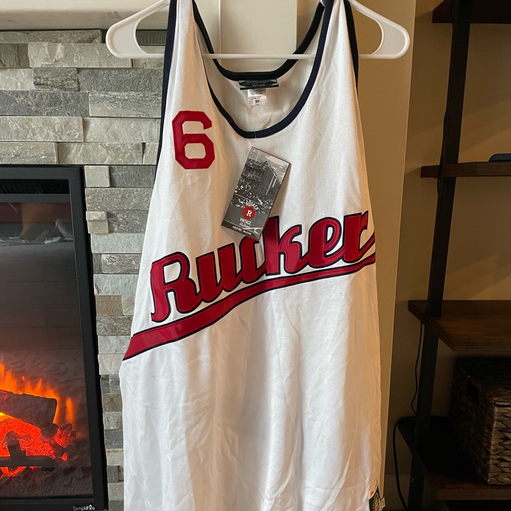 VINTAGE Rucker #6 Basketball Jersey - Staff and Dean